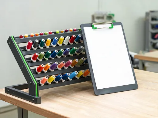 Thread color application planning