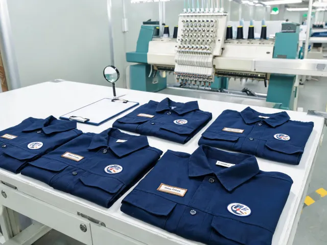 Uniform supplier embroidery